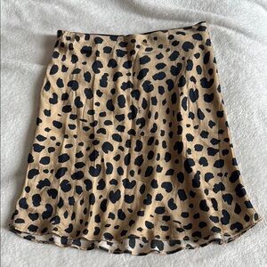Realisation Par Leopard Print Mini Skirt